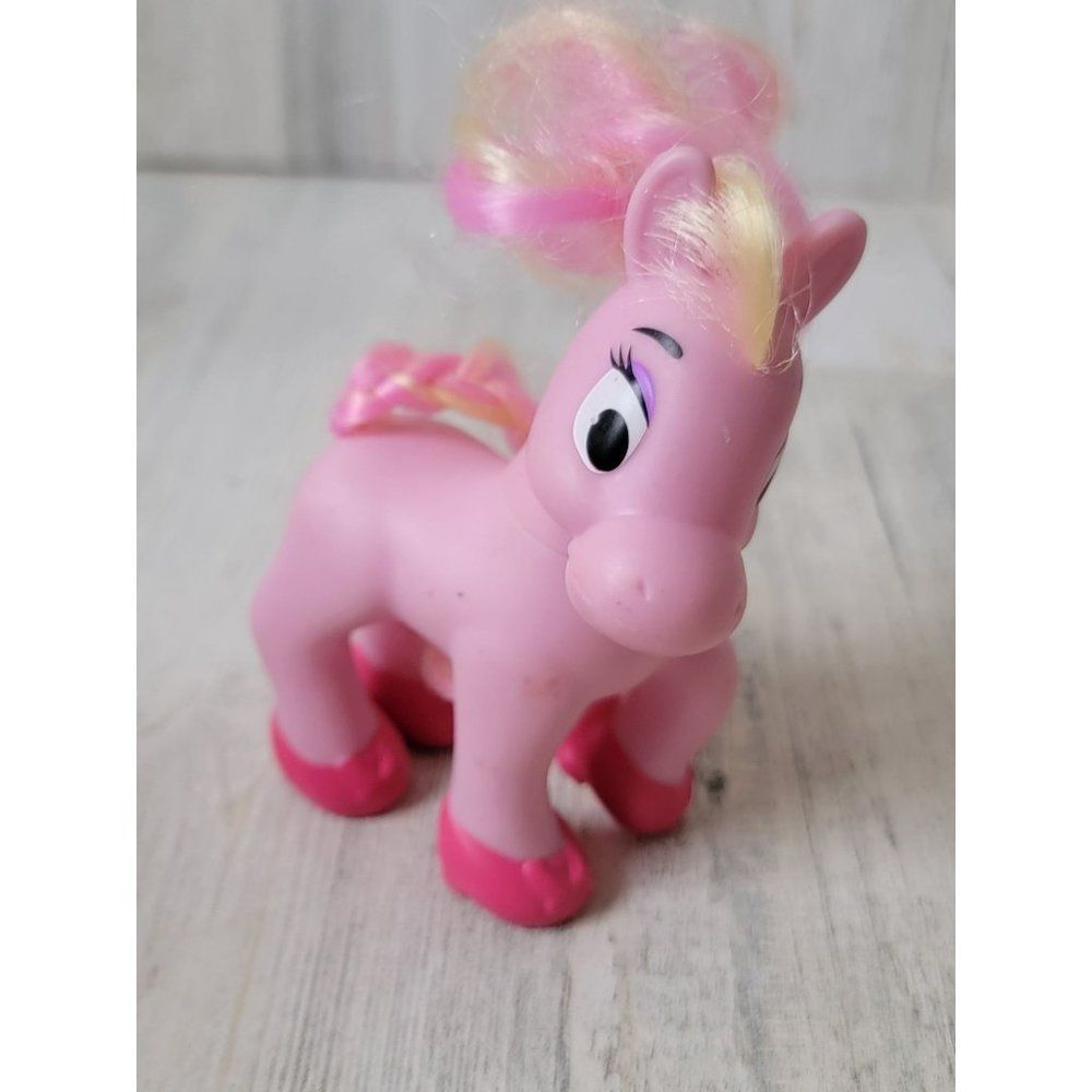 Mattel 2013 pink Minnie Mouse horse toy figure